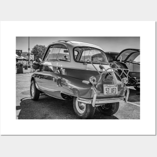 1957 BMW Isetta 300 Bubble Car Posters and Art